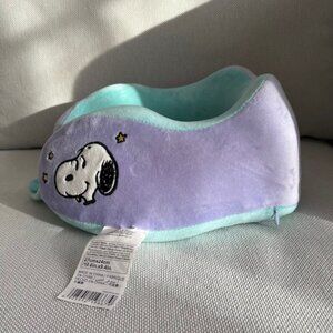 Miniso Peanuts Snoopy Memory Foam Neck Pillow for Travel Airplane